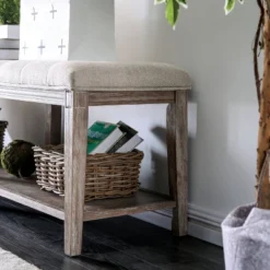 Wixam Tufted Bench Beige/Brown - HOMES: Inside + Out 9 Wixam Tufted Bench Beige/Brown - HOMES: Inside + Out -Steve Silver Furniture Store GUEST be87a84a e137 42e6 97ed ece849448e88