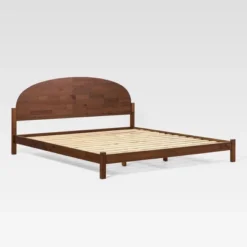 Saracina Home King Boho Arched Headboard Solid Pine Bed -Steve Silver Furniture Store GUEST bf322f7e 5811 44ef a782 528f5dc67e4a