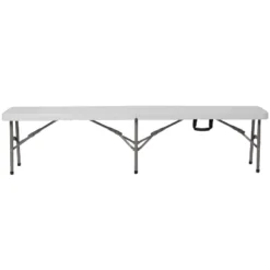 Flash Furniture 11''W X 72"L Bi-Fold Granite White Folding Bench With Carrying Handle 9 Flash Furniture 11''W X 72"L Bi-Fold Granite White Folding Bench With Carrying Handle -Steve Silver Furniture Store GUEST c0edc824 eafb 485b ac44 82529908a951 1