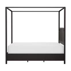 Melanie Wood And Metal Canopy Bed Oiled Bronze - Hillsdale Furniture 20 Melanie Wood And Metal Canopy Bed Oiled Bronze - Hillsdale Furniture -Steve Silver Furniture Store GUEST c451a63e 393a 4956 8f3b c6c3eac571e7