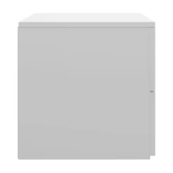 Delmar Wood 2 Drawer Nightstand Matte White - Hillsdale Furniture -Steve Silver Furniture Store GUEST c6b34018 94ae 49b9 b946 ca773da5867d