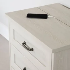 Prairie Nightstand Winter Oak - South Shore -Steve Silver Furniture Store GUEST cad12c66 60fd 43df 8fa5 97dbf6332d86