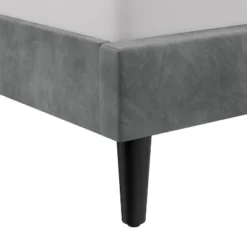 Queen Crestwood Upholstered Chevron Pleated Platform Bed With 2 Dual USB Ports Gray - Hillsdale Furniture 31 Queen Crestwood Upholstered Chevron Pleated Platform Bed With 2 Dual USB Ports Gray - Hillsdale Furniture -Steve Silver Furniture Store GUEST ce49ac8b 3bdc 47be b0a1 45a67d380fe8