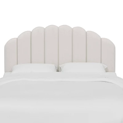 Twin Emma Shell Upholstered Headboard - Skyline Furniture 1 Twin Emma Shell Upholstered Headboard - Skyline Furniture