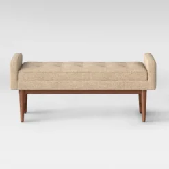 Verken Mid Century Modern Settee Bench - Threshold™ -Steve Silver Furniture Store GUEST d8113748 d30c 4295 9806 6a553d0c244b