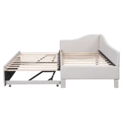 Twin To King Size Daybed, Upholstered Platform Bed Frame With Twin Trundle Bed -ModernLuxe -Steve Silver Furniture Store GUEST d8659763 3ae1 4a87 96a0 b0a08e33d705
