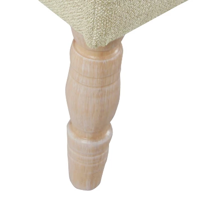 Classic Tufted Medium Bench - HomePop 5 Classic Tufted Medium Bench - HomePop - Image 5