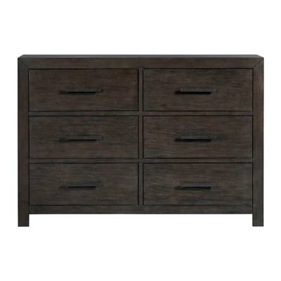 6 Drawer Holland Dresser Toasted Walnut - Picket House Furnishings 1 6 Drawer Holland Dresser Toasted Walnut - Picket House Furnishings