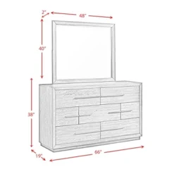 Hollis 7 Drawer Dresser And Mirror Set Gray - Picket House Furnishings 23 Hollis 7 Drawer Dresser And Mirror Set Gray - Picket House Furnishings -Steve Silver Furniture Store GUEST dae1a4ad 9811 480f a743 3e2b49acaffb
