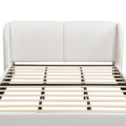 Queen/King Size Platform Bed Frame With Upholstered Headboard - ModernLuxe 24 Queen/King Size Platform Bed Frame With Upholstered Headboard - ModernLuxe -Steve Silver Furniture Store GUEST dbf58c44 db58 44b1 925e ba864c55d236