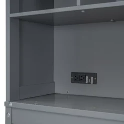 Queen Size Murphy Bed Wall Bed With Storage Shelves And USB Ports -ModernLuxe -Steve Silver Furniture Store GUEST df26ce27 f9c6 426f a018 74c92b4e5e51