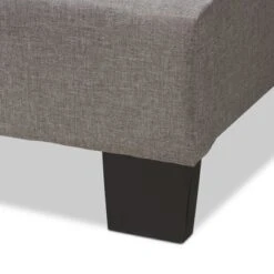 Vivienne Modern And Contemporary Fabric Upholstered Bed Light Gray - Baxton Studio -Steve Silver Furniture Store GUEST e164cee3 69a4 4657 8703 f67e37a0d0c7
