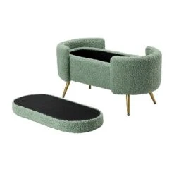 Alina Storage Bench With Metal Legs For Bedroom | ARTFUL LIVING DESIGN -Steve Silver Furniture Store GUEST e26f9211 5d02 4b06 915a 6552b2a12c94