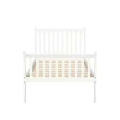 Twin Size Wood Platform Bed Frame With Slat Support-ModernLuxe -Steve Silver Furniture Store GUEST e302d9e8 4a14 4f77 b605 c3242c8e7aea