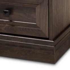 Nolan 2 Drawer Wood Nightstand Brown/Black - Baxton Studio -Steve Silver Furniture Store GUEST e9042448 ac95 4ea5 9ddc 992ace329885
