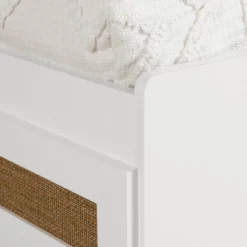 Full Hoya Mates Bed With 3 Drawers White/Faux Printed Rattan - South Shore -Steve Silver Furniture Store GUEST f49a2903 b07d 4fc5 a6e2 f94d99749bc2