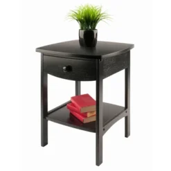 Claire Nightstand - Black - Winsome -Steve Silver Furniture Store GUEST f4ed3508 0383 4a34 8984 233e526d855b