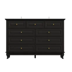 Modern 9-Drawer Dresser: Stylish Storage Solution Chest Wood Dresser Storage Cabinet For Bedroom -Steve Silver Furniture Store GUEST f99b5094 9726 49e9 815b 0016e61161f0