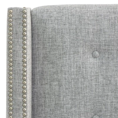 Nail Button Tufted Wingback Bed - Skyline Furniture 2 Nail Button Tufted Wingback Bed - Skyline Furniture - Image 2