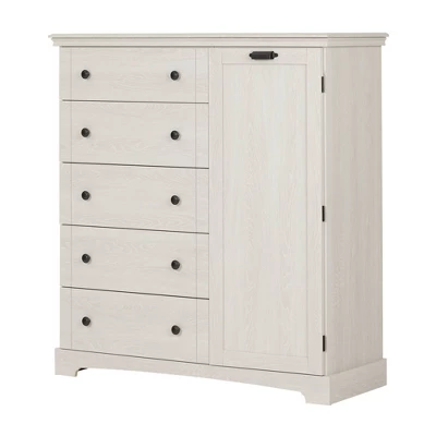 Lilak Door Chest With 5 Drawers - South Shore 10 Lilak Door Chest With 5 Drawers - South Shore - Image 10