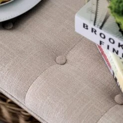 Wixam Tufted Bench Beige/Brown - HOMES: Inside + Out 11 Wixam Tufted Bench Beige/Brown - HOMES: Inside + Out -Steve Silver Furniture Store GUEST fe53fa1e c1e7 4722 b21c 87659c21db6d